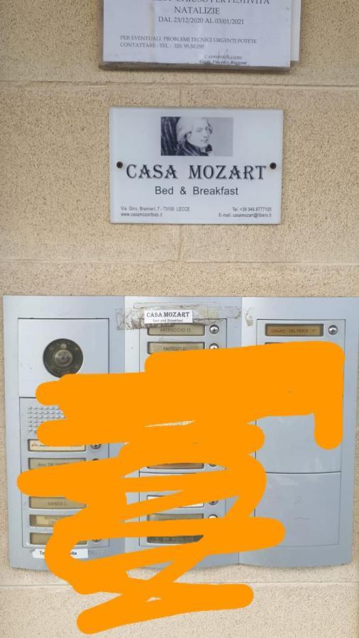 Casa Mozart B&B Λέτσε Εξωτερικό φωτογραφία